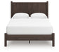 Pamytta Queen Panel Platform Bed, Dresser, Mirror and Nightstand