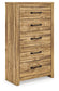 Maystonna Five Drawer Chest