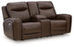 Gravier PWR REC Loveseat/CON/ADJ HDRST
