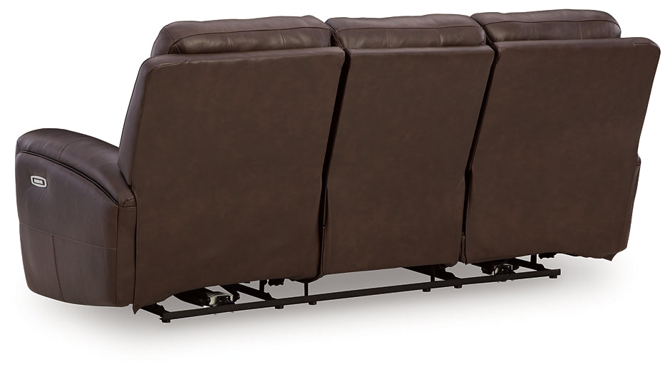 Gravier PWR REC Sofa with ADJ Headrest