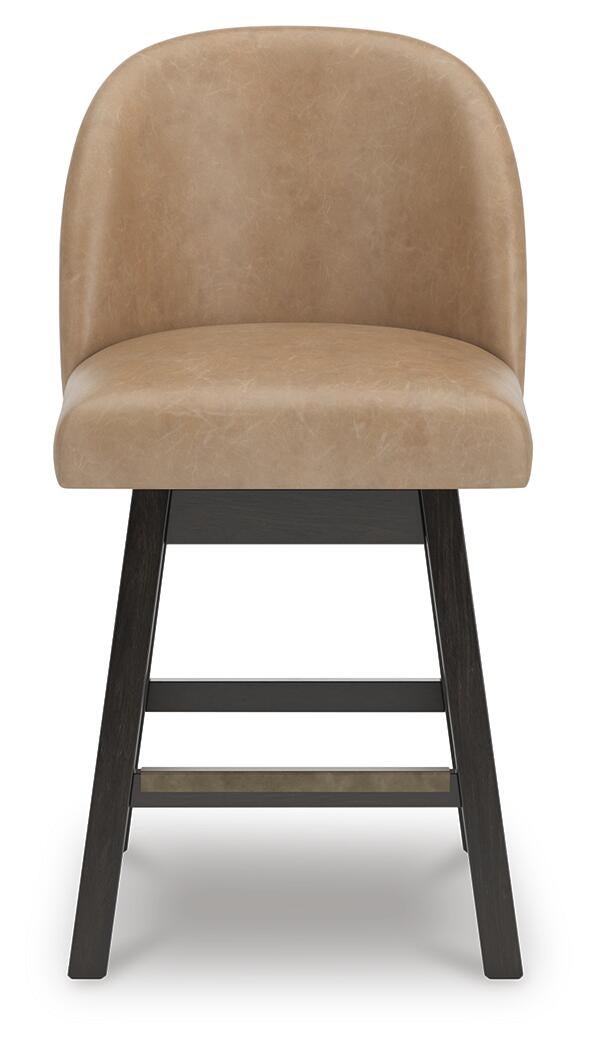 Ashley Express - Neymorton UPH Swivel Barstool (2/CN)