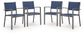 Rocky Creek Sling Arm Chair (4/CN)
