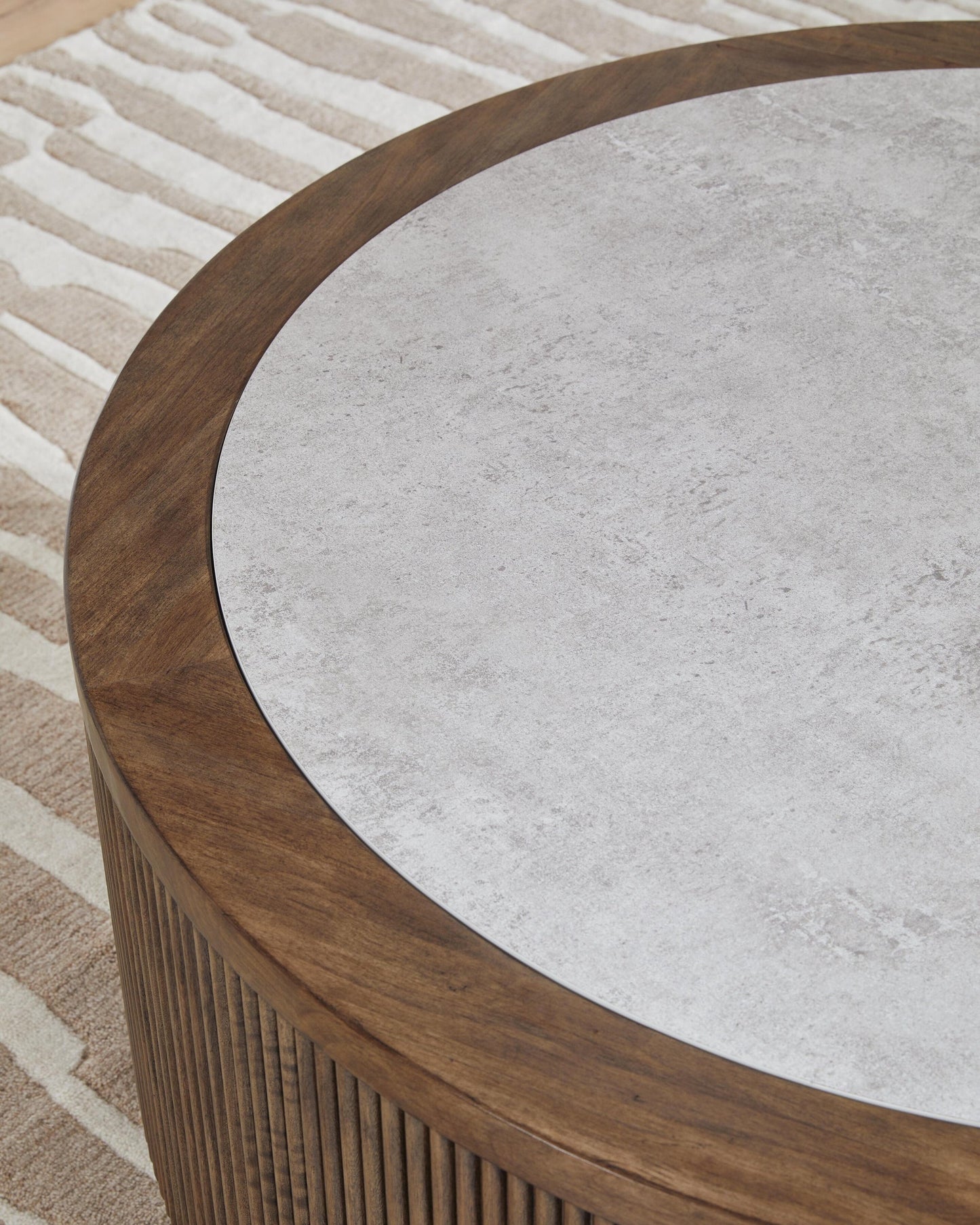 Hadonna Round Cocktail Table