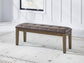 Ashley Express - Urbinforte Large UPH Dining Room Bench