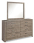 Culverbach Full Panel Bed, Dresser, Mirror, Chest and Nightstand