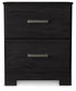 Belachime Queen Panel Bed with Mirrored Dresser, Chest and Nightstand