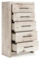 Lawroy King Panel Headboard, Dresser, Mirror, Chest and Nightstand
