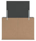 Fraluna King Panel Bed, Dresser, Mirror and Nightstand