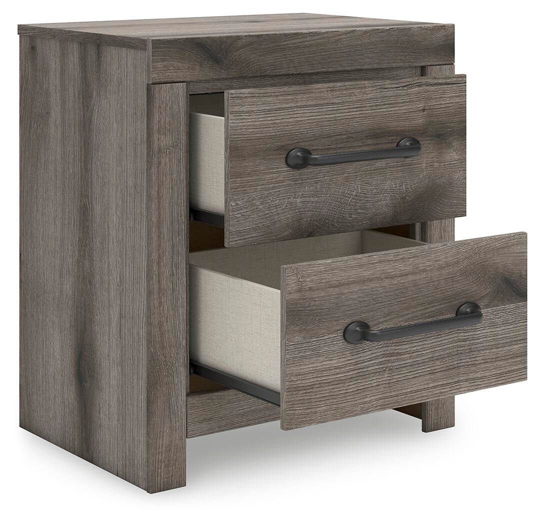 Urbanoore Full Panel Bed, Dresser, Mirror and Nightstand