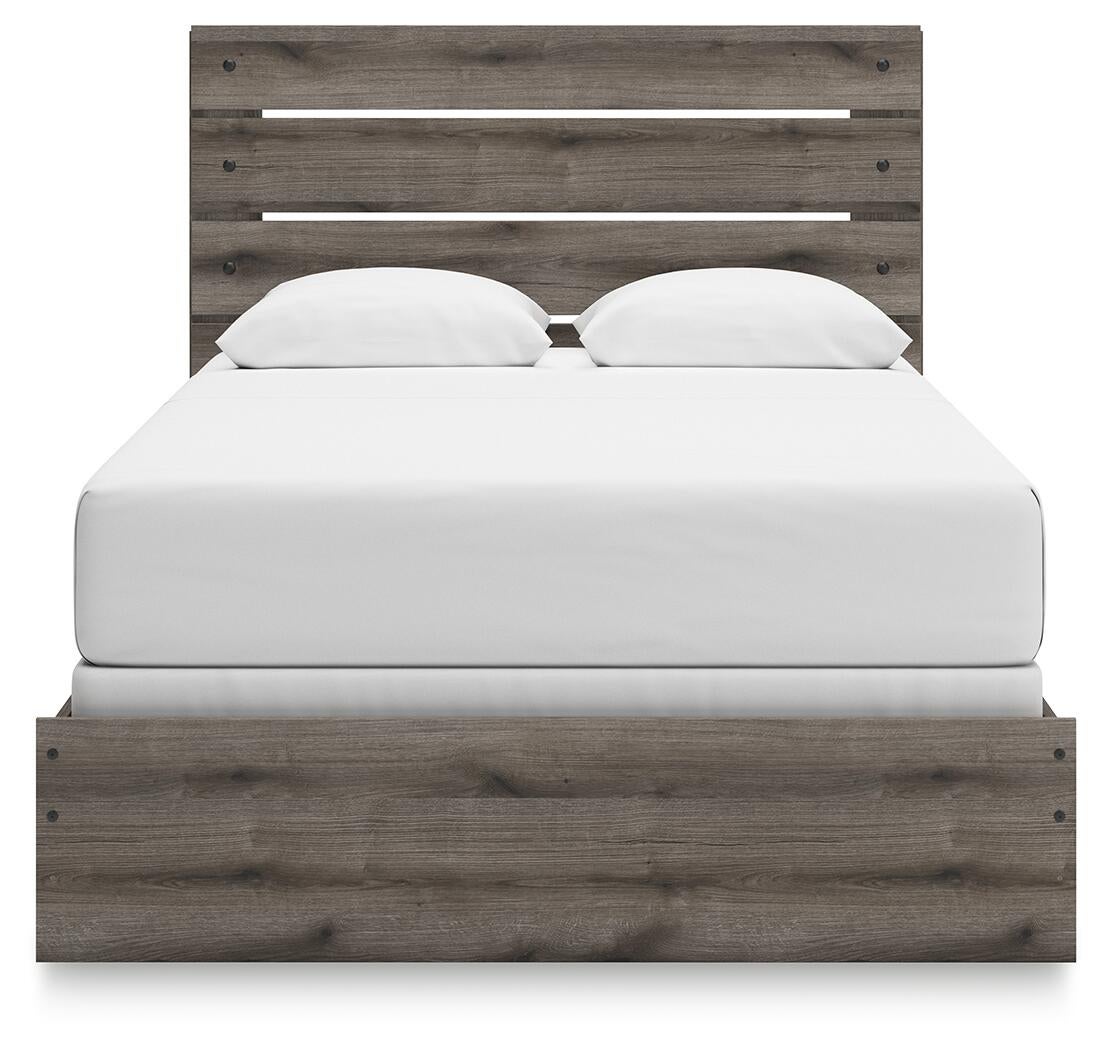 Urbanoore Queen Panel Bed, Dresser, Mirror, Chest and Nightstand