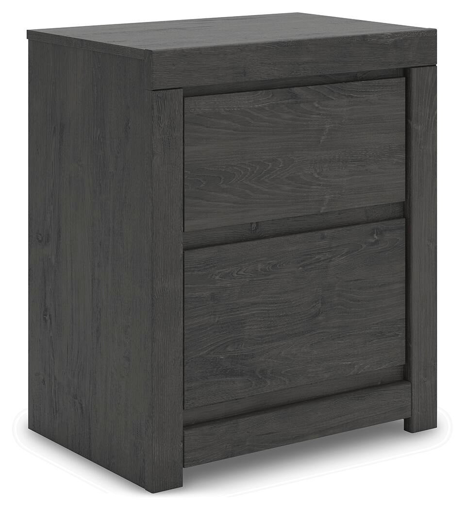 Parlayon Queen Panel Bed, Dresser, Mirror, Chest and Nightstand