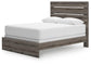 Graystorm Queen Panel Bed, Dresser and Mirror