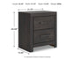 Delmorta Queen Panel Bed, Dresser, Mirror, Chest and Nightstand