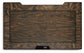Maylee Queen Canopy Bed, Dresser, Mirror and Nightstand