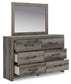 Urbanoore Twin Panel Bed with Storage, Dresser, Mirror and Nightstand