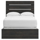 Hollivern Full Panel Bed, Dresser, Mirror and Nightstand