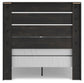Hollivern Full Panel Bed, Dresser, Mirror and Nightstand