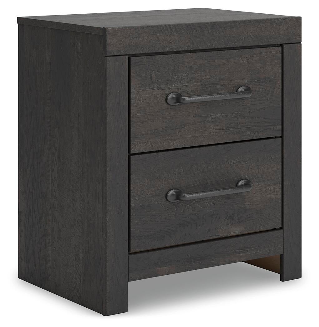 Hollivern Full Panel Bed, Dresser, Mirror and Nightstand