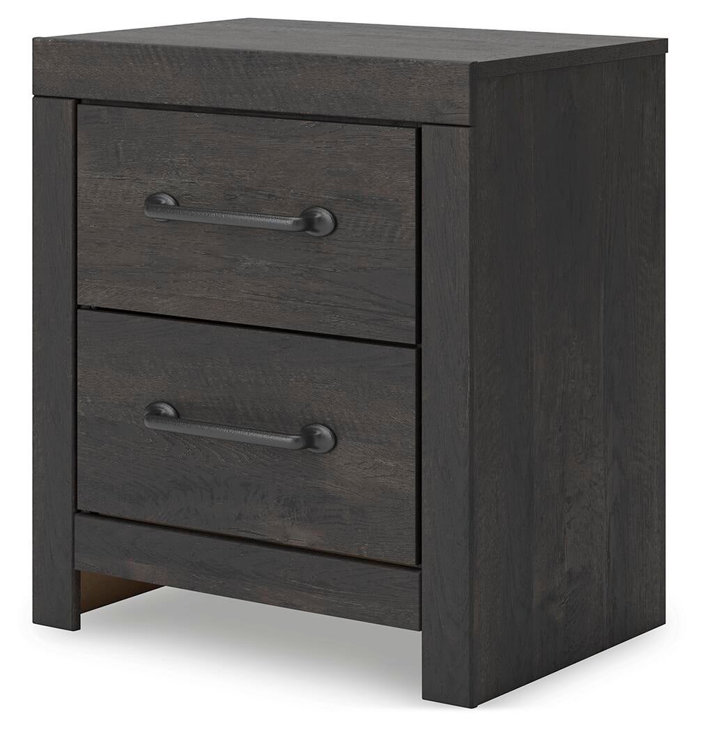 Hollivern Full Panel Bed, Dresser, Mirror and Nightstand