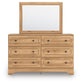 Aleaport Twin Panel Bed with Mirrored Dresser and Nightstand
