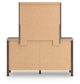 Pamytta Full Panel Platform Bed, Dresser, Mirror, Chest and Nightstand
