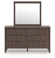 Cadmori Queen Panel Bed, Dresser, Mirror, Chest and Nightstand