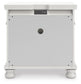 Rowlenstown King Poster Bed, Dresser, Mirror and Nightstand