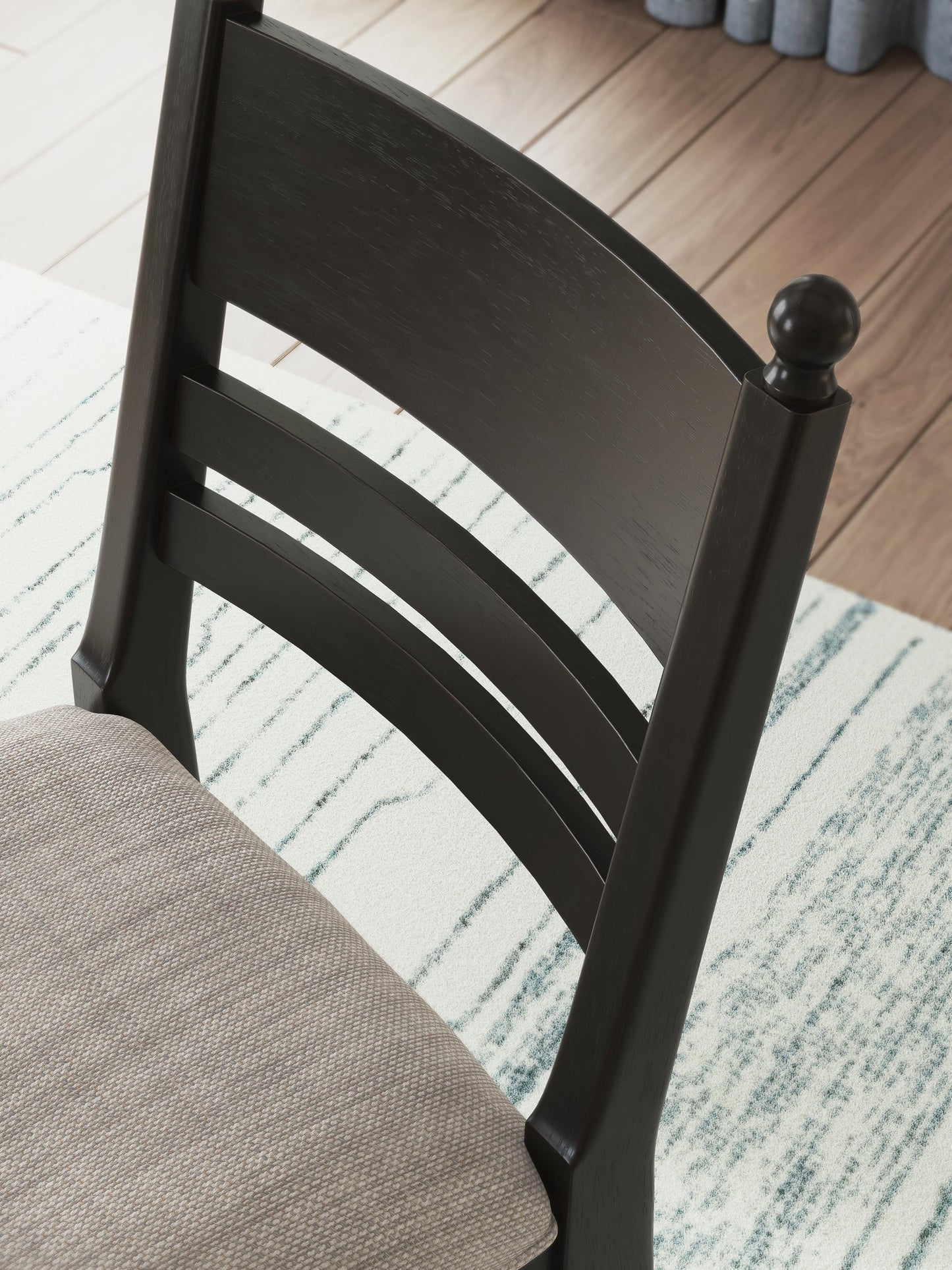 Greddinton Counter Height Dining Table and 6 Barstools