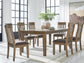 Broxtyn Dining Table and 6 Chairs