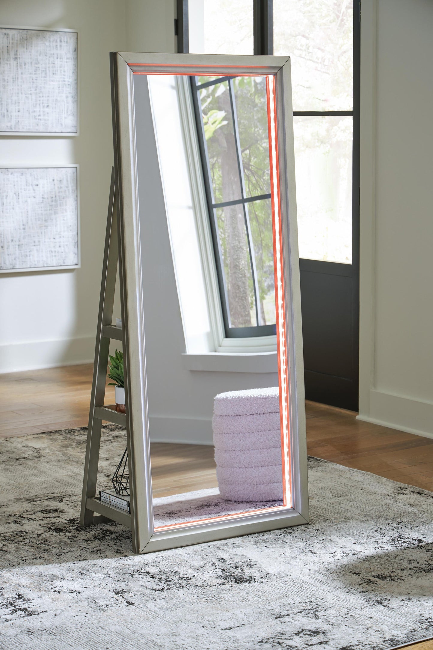 Ashley Express - Evesen Floor Standing Mirror/Storage