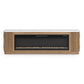 Camdill 80" TV Stand with Electric Fireplace