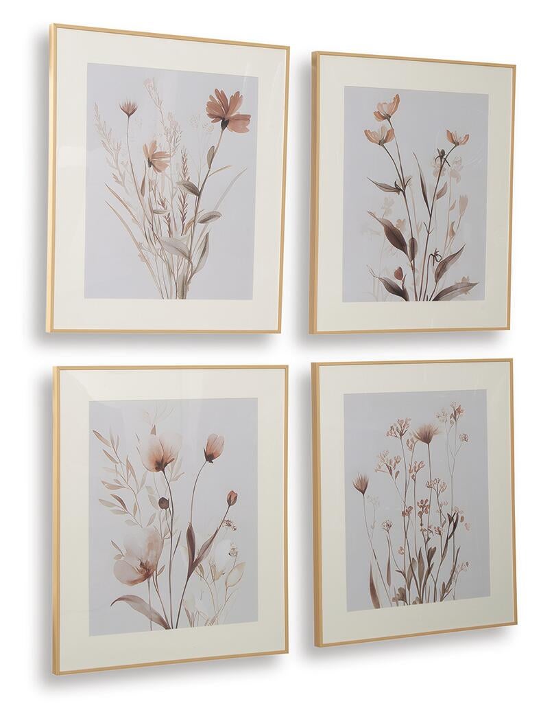 Ashley Express - Chettings Wall Art Set (4/CN)