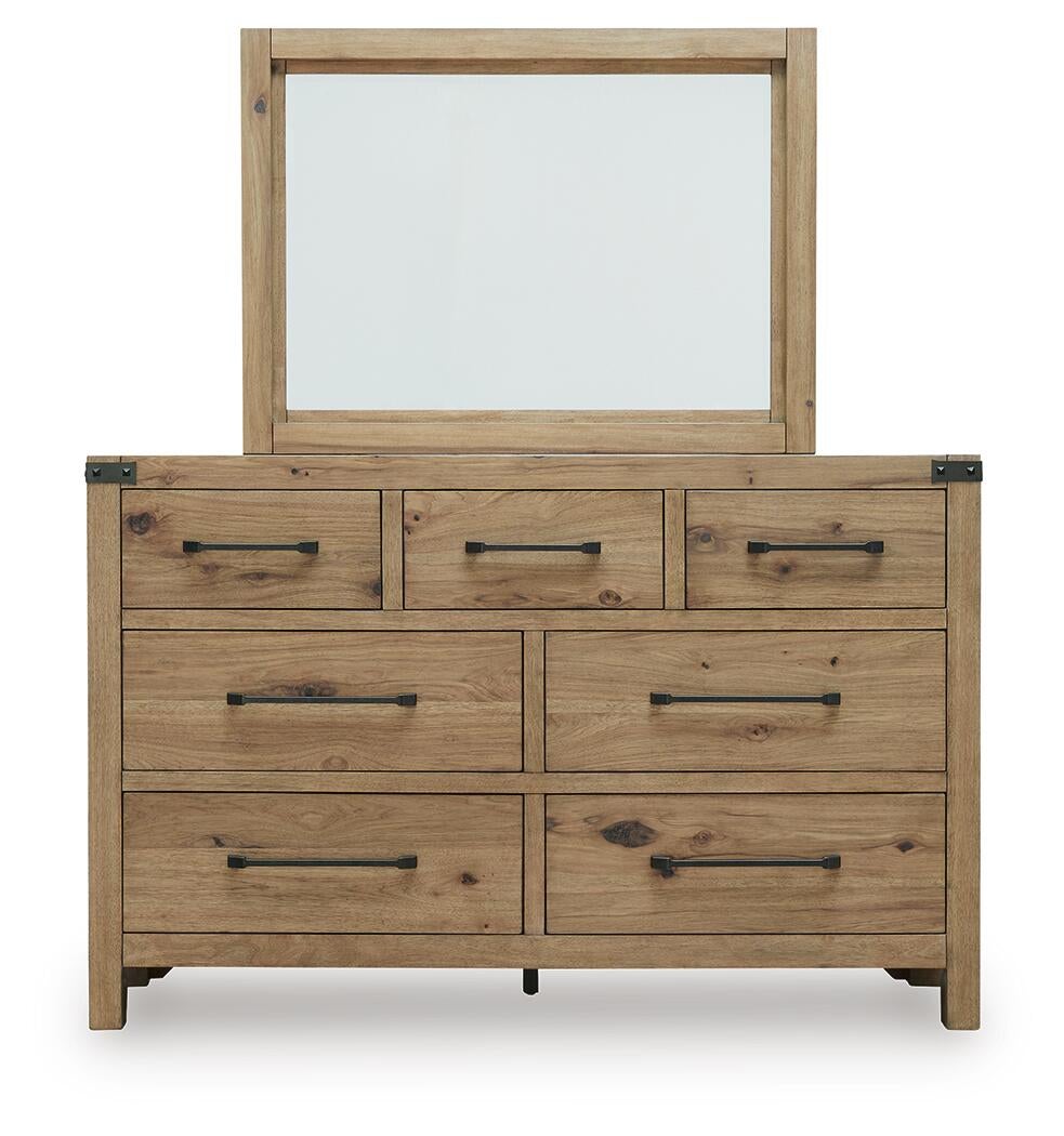 Ridgester Dresser and Mirror