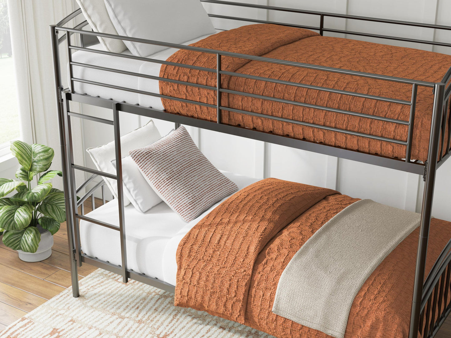 Lanceburg Twin/Twin Bunk Bed w/Ladder