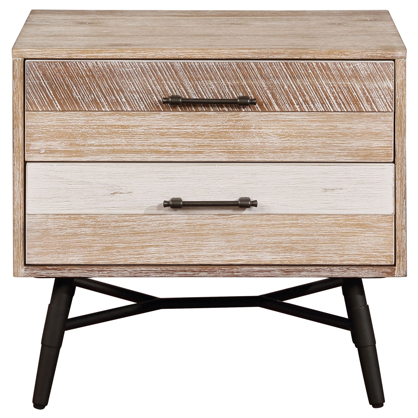 Marlow 2-drawer Nightstand Rough Sawn Multi