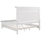 Lilith 5-piece Eastern King Bedroom Set Distressed White