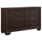 Dorian 4-piece California King Bedroom Set Dark Cocoa