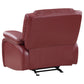 Camila 3-piece Upholstered Reclining Sofa Set Red