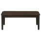 Amaro 3-piece Coffee and End Table Set Dark Brown